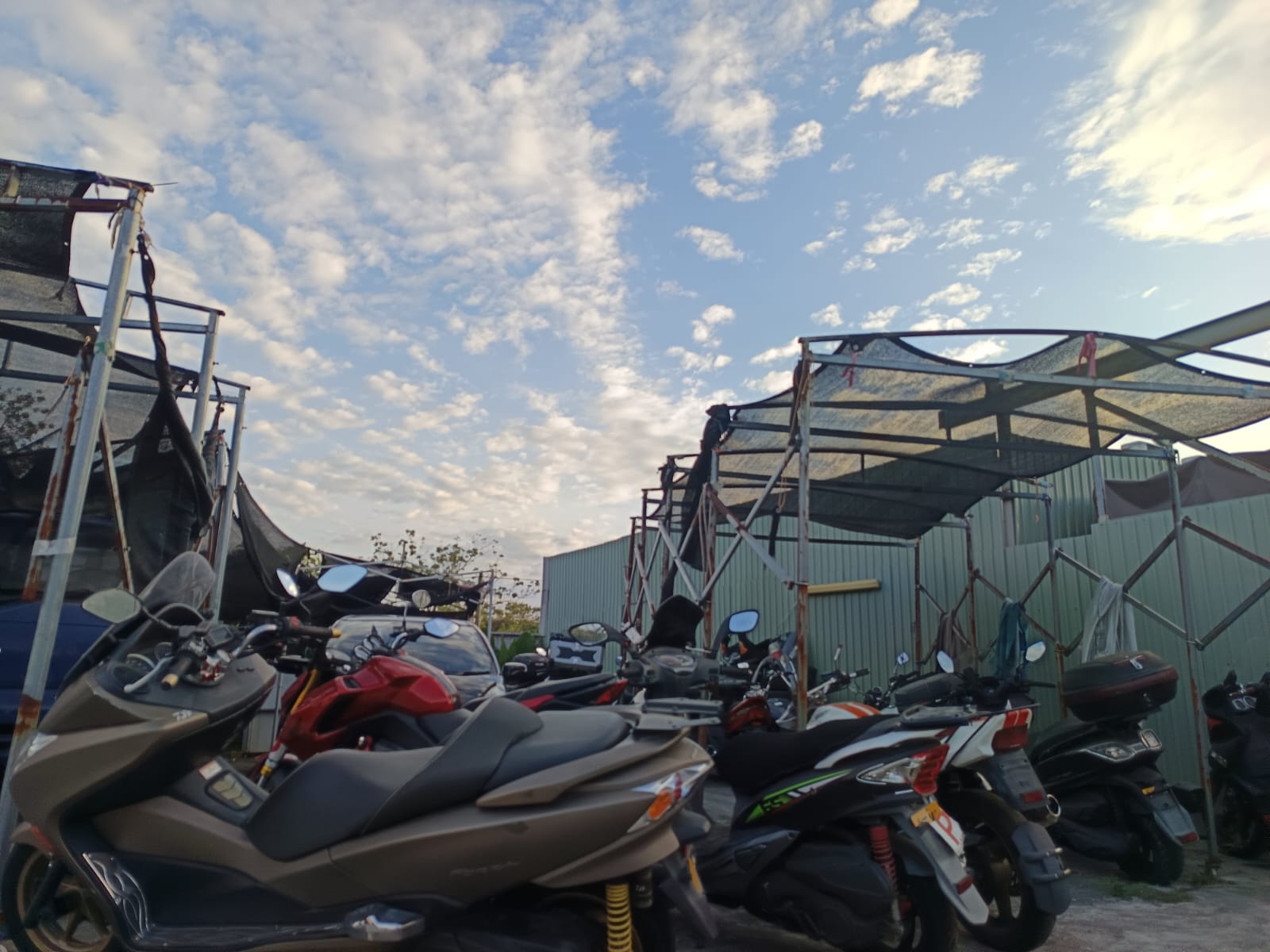 motorbike yard
